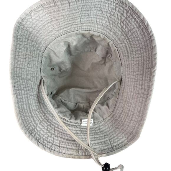 Yosemite Bucket Hat Size Medium Cotton Khaki Embroidered Casual Outdoors - Picture 5 of 7